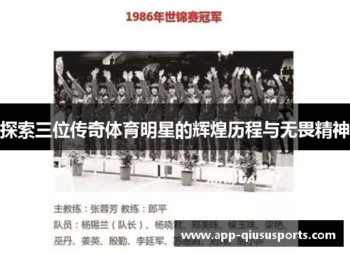 探索三位传奇体育明星的辉煌历程与无畏精神